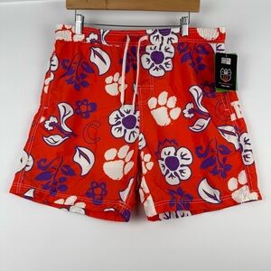 NWT Wes and Willy Men’s Clemson Tigers Swim Trunks – Size XL